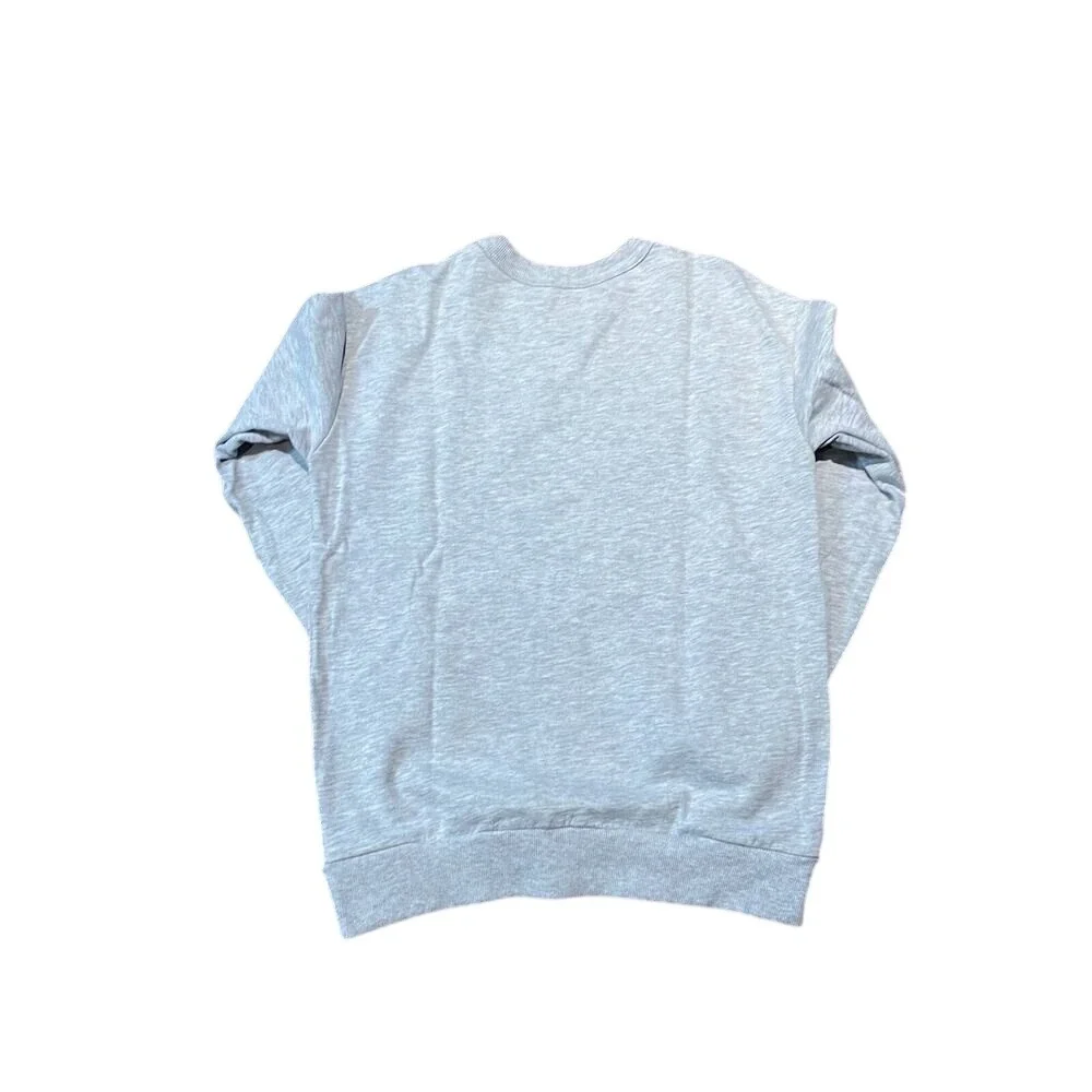 H&M‎ Boys Grey USA NYC Sequin Graphic Crewneck Sweatshirt Size 14Y+